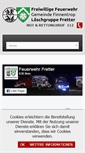 Mobile Screenshot of feuerwehr-fretter.de